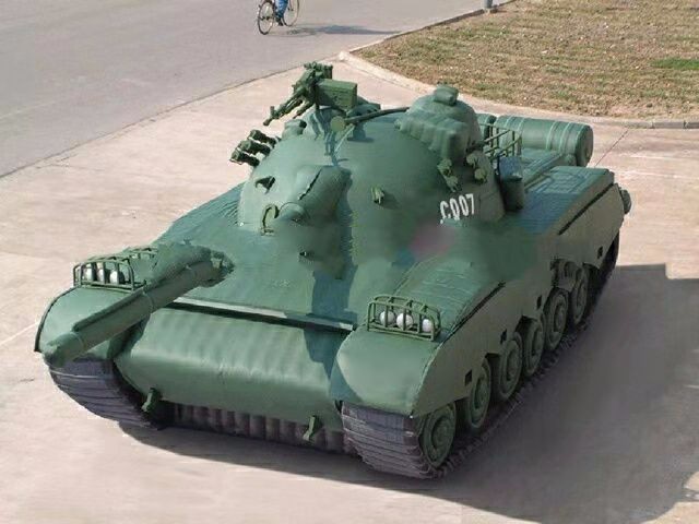 灵寿军用充气坦克