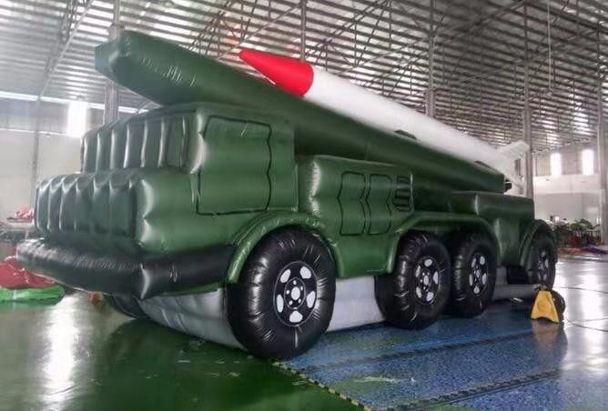 灵寿小型军用充气导弹发射车